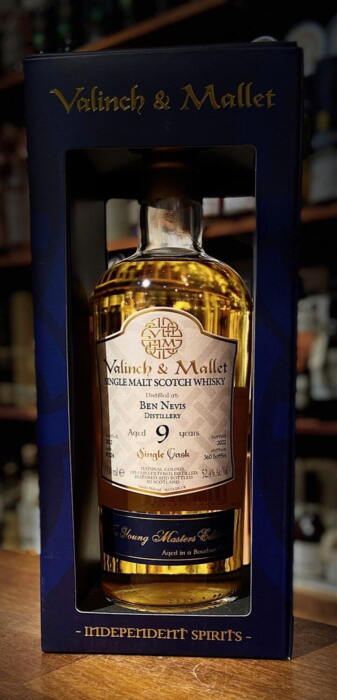 Ben Nevis 9 års Single Malt Scotch Whisky 52,4% 2022