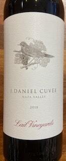 J. Daniel Cuvée Lail Vineyards Cabernet Sauvignon Napa Valley 2018