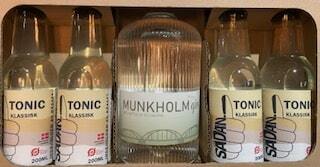 Munkholm Gin Nr. 1 Noter af Rosmarin Gaveæske 42,4%