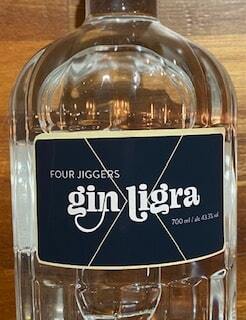 Four Jiggers Gin Ligra 43,3%