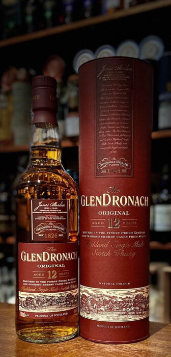 Glendronach 12 års Highland Single Malt Whisky 43%
