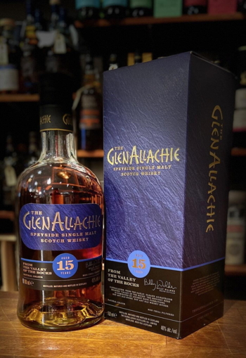 Glenallachie 15 års Speyside Single Malt Whisky 46%