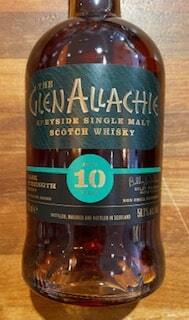 Glenallachie 10 Years Old Cask Strength Batch 9 Speyside Single Malt whisky 58,1%