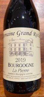 Domaine Grand Roche La Pierre Bourgogne 2019