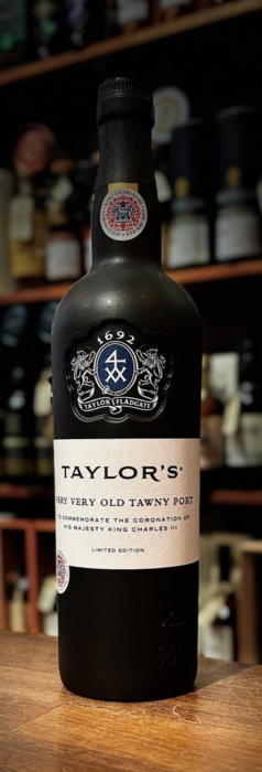 Taylors Very Very Old Tawny Port King Charles III