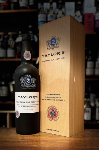 Taylors Very Very Old Tawny Port King Charles III