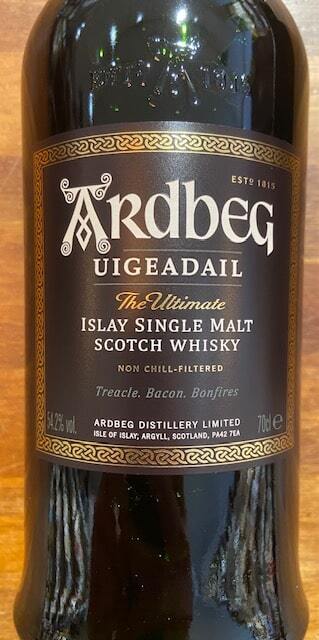 Ardbeg Uigeadail Islay Single Malt Whisky 54,2%