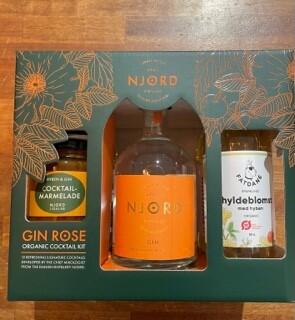 Njord Gin Rose Signaturcocktail giftbox