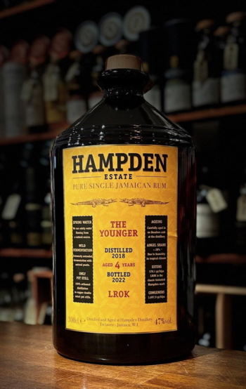 Hampden The Younger LROK 5 års Jamaicansk rum 47% 2021 - 3 liter