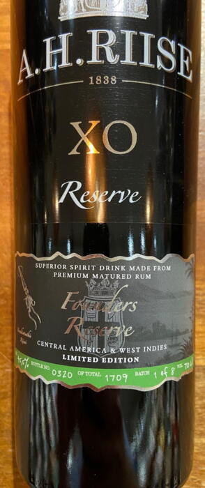 A.H. Riise XO Founders Reserve No. 6 45,5%