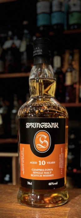 Springbank 10 års Campbeltown Single Malt Whisky 46%