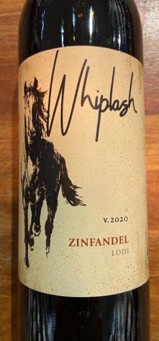 Whiplash Zinfandel Lodi California 2020
