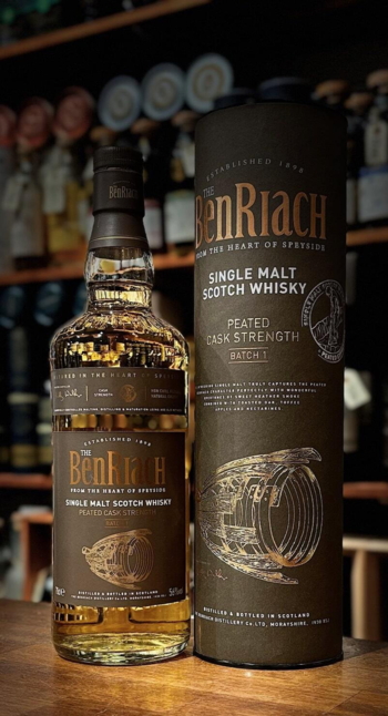 Benriach Peated Cask Strength Batch 1 Single Malt Whisky 56%