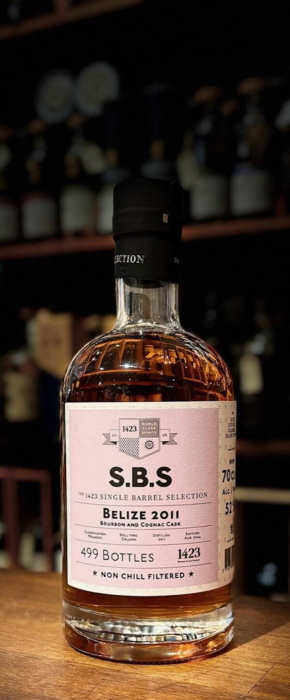 SBS 12 years Belize Bourbon and Cognac Cask 2011 52%