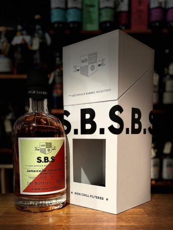 SBS 8 years Jamaica/St. Lucia Bourbon Rum Cask 2015 55%