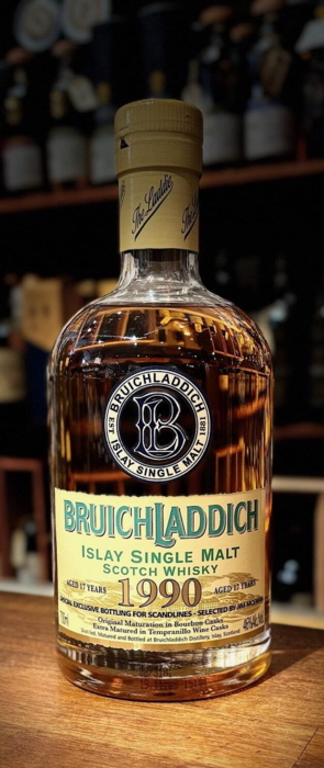 Bruichladdich 1990 17 års Islay Single Malt Whisky 46%