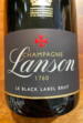 Lanson Le Black Label Brut Reims Champagne