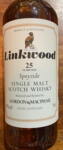 Linkwood 25 års Speyside Single Malt Whisky 43% (GM)
