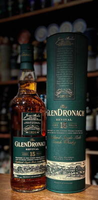 Glendronach Revival 15 years old Highland Single Malt Whisky 46% 2018