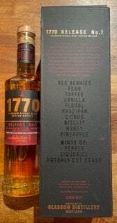 1770 Glasgow First Release Glasgow Single Malt Whisky 46%