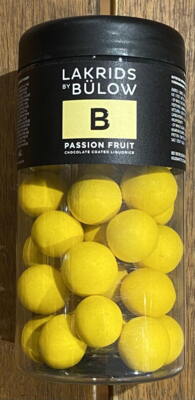 B Regular – Passion Fruit 295 g. - Chocolate Coated Liqourice