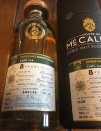 House Of McCallum 8 års #3431-36 Caol Ila Islay Single malt Whisky 46,5%