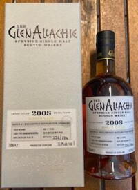 GlenAllachie 2008 #6886 Chinquapin Barrel Batch 2 11 Years Single Speyside Malt Whisky 55,8%