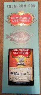 Compagnie Des Indes Jamaica JDM71 8 years old Single Cask 64,9%