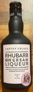 Carthy & Black Yorkshire Rhubarb Gin Cream Liqueur 17%