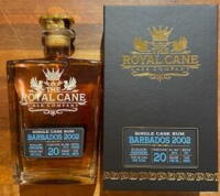 The Royal Cane Barbados 20 years Single Cask 50%