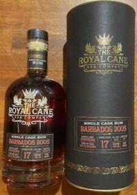The Royal Cane Barbados 2005 Single Cask 58%