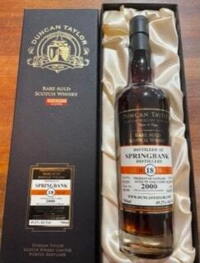 Springbank 2000 #63129 18 års Single Malt Whisky Duncan Taylor 49,2%