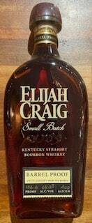Elijah Craig Small Batch Barrel Proof Straight Bourbon Whiskey 68,3%