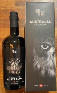 Wild Series Rum No. 40 Australien 15 års single cask rum 67% RomDeLuxe