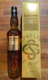 Glen Scotia 18 years Campbeltown Single Malt Whisky 46%