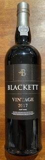 Blackett Vintage 2017 port
