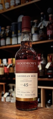 Woodrow’s of Edinburgh 45 års Cubansk rum 58.4%