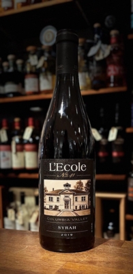 L’Ecole No. 41 Syrah Columbia Valley Washington 2019