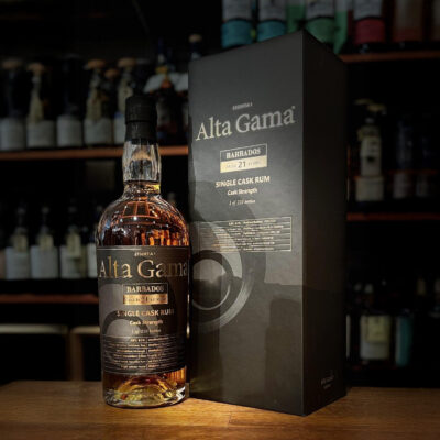 Alta Gama Single Cask 21 års Barbados rum 61%