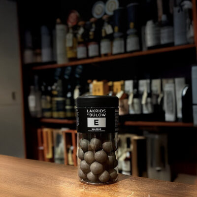 E Salmiak Regular 270 g. - Chocolate Coated Liquorice