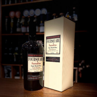 Foursquare Sassafras 14 års single blended rum Barbados 61%