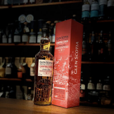Glen Scotia 10 års Bordeaux Red Wine Finish Campbeltown Single Malt Whisky 56,1% 2021