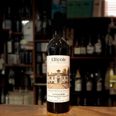 L´Ecole Apogee Pepper Bridge Vineyard Walla Walla Valley Washington 2014
