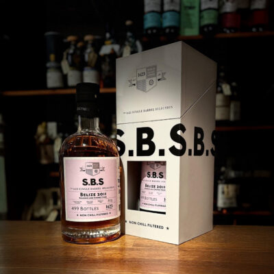 SBS 12 års Belize Bourbon and Cognac Cask 2011 52%