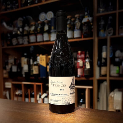 Signature des Princes Chateauneuf du Pape 2018