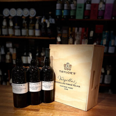 Taylors Quita de Vargellas Vinha Velha 2000 Vintage Port - 3 FLASKER