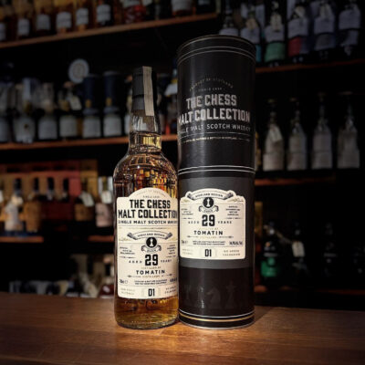 The Chess Malt Collection D1 Tomatin 29 års Highland Single Malt Whisky 54.9%