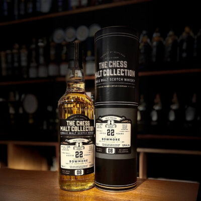 The Chess Malt Collection D8 Bowmore 22 års Islay Single Malt Whisky 52,9%