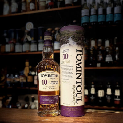 Tomintoul 10 års Speyside Single Malt Whisky 40%