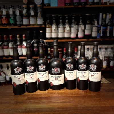 Taylors 10 års Tawny Port - 6 flasker + 1 Magnum flaske